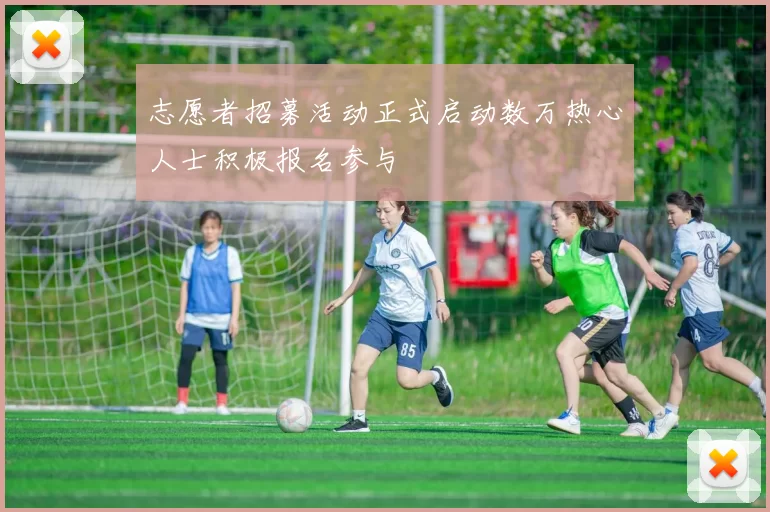 志愿者招募活动正式启动数万热心人士积极报名参与