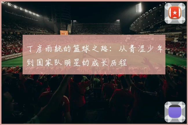 丁彦雨航的篮球之路：从青涩少年到国家队明星的成长历程